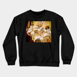 Lilly - Painting by Avril Thomas - Adelaide / South Australia Artist Crewneck Sweatshirt
